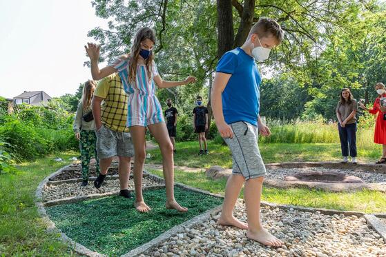 Grünes Klassenzimmer im Tierpark