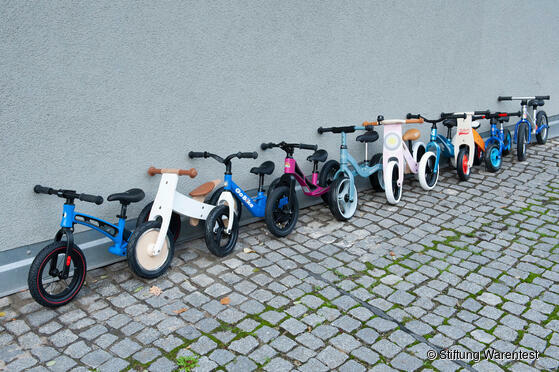 Kinderlaufräder: Zehn von 13 sind „mangelhaft“
