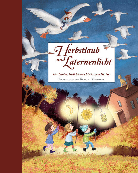 Kinderbuch: Herbstlaub und Laternenlicht