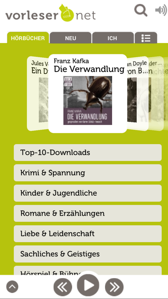 Vorleser.net App