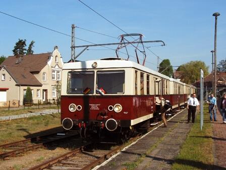 Bahn, Draisine &amp; Co: auf Schienen durch Brandenburg