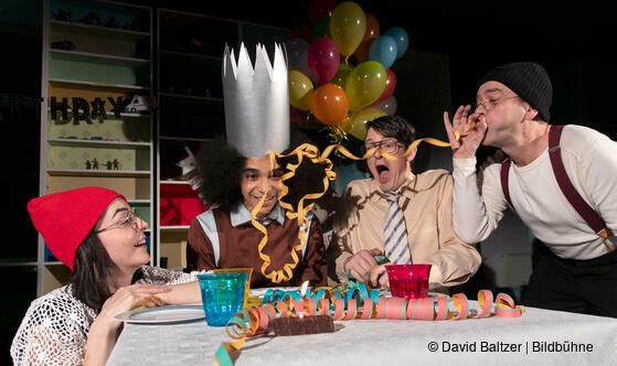 Kindertheater: Zum Glück viel Geburtstag